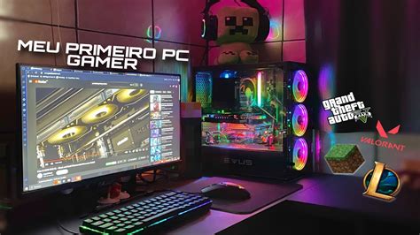 Meu Primeiro Pc Gamer Sonho De Crian A Youtube