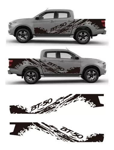 Stickers Adhesivo All New Mazda Bt Full Fango Lateral Cuotas Sin