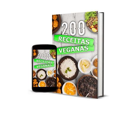 Livro 200 Receitas Veganas LMtech