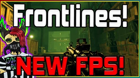 New Fps Frontlines Roblox 2023 Youtube