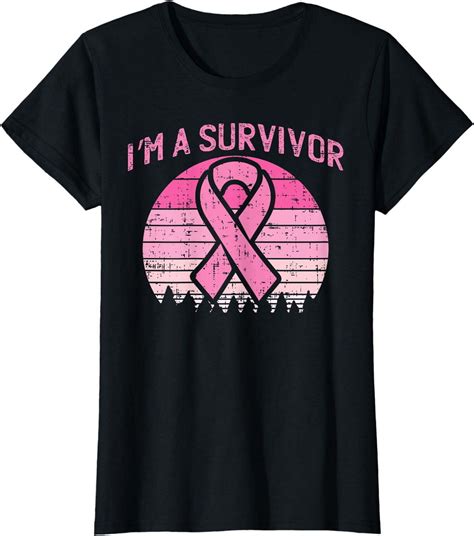 Empowerment In Pink Breast Cancer Awareness Tee For Women Inspiring Survivor Present