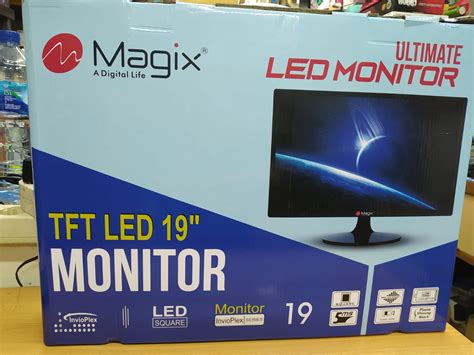 Led Monitor Magix Inch Vga Hdmi Murah Lazada Indonesia