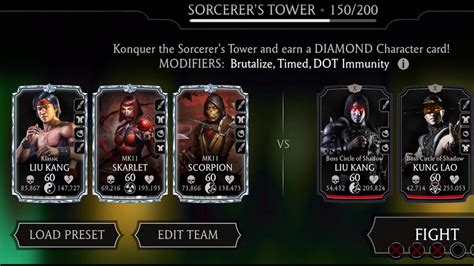 Mk Mobile Sorcerers Tower Battle Boss Tower Boss Battle