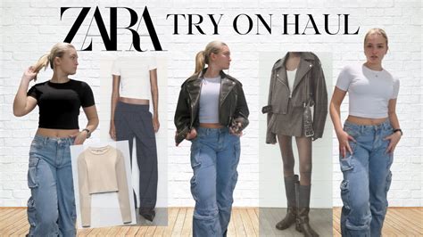 ZARA TRY ON HAUL BASICS AND THE MOLLY MAE JACKET Robyn Emily