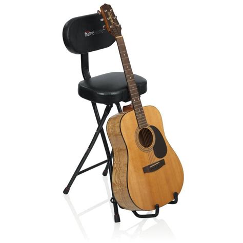 Gator Frameworks Gfw Gtr Seat Gfw Gtr Seat Taburete Soporte Para Guitarra