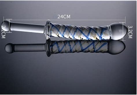 Glass Dildo Stick Exquisite SQ CHASTITYGO