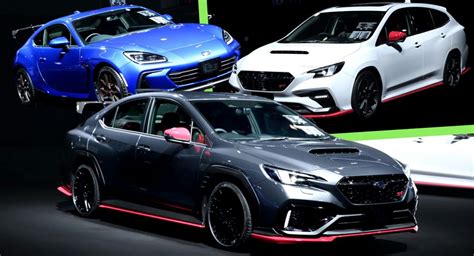 Subarus Wrx S Brz And Levorg Get The Sti Performance Concept