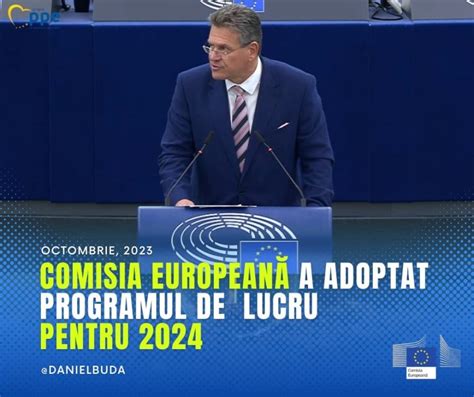 Daniel Buda Programul De Lucru Al Comisiei Europene Pentru 2024 PNL