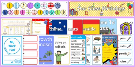 Free English Posters For Teachers Set Up Pack