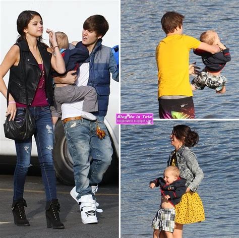 Blog de la Tele Justin Bieber y Selena Gomez Como Padres con sus Bebés