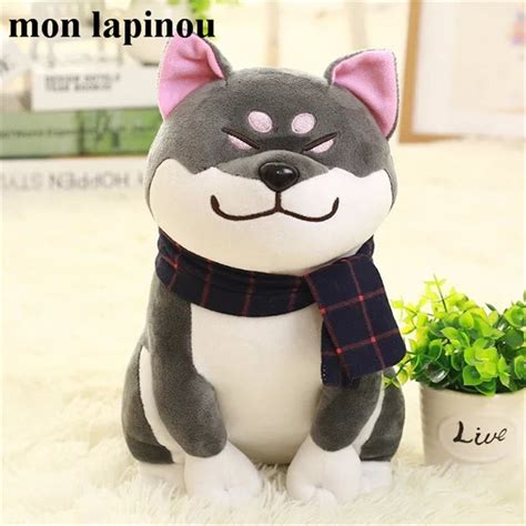 Mon Lapinou 1pc 25cm 45cm Shiba Inu Dog Plush Toy Stuffed Animal Soft