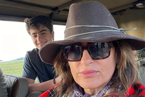 Mariska Hargitay Shares Selfie With Son August From African Safari