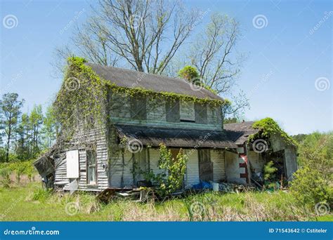 Broken Down Abandoned House Royalty-Free Stock Photo | CartoonDealer ...