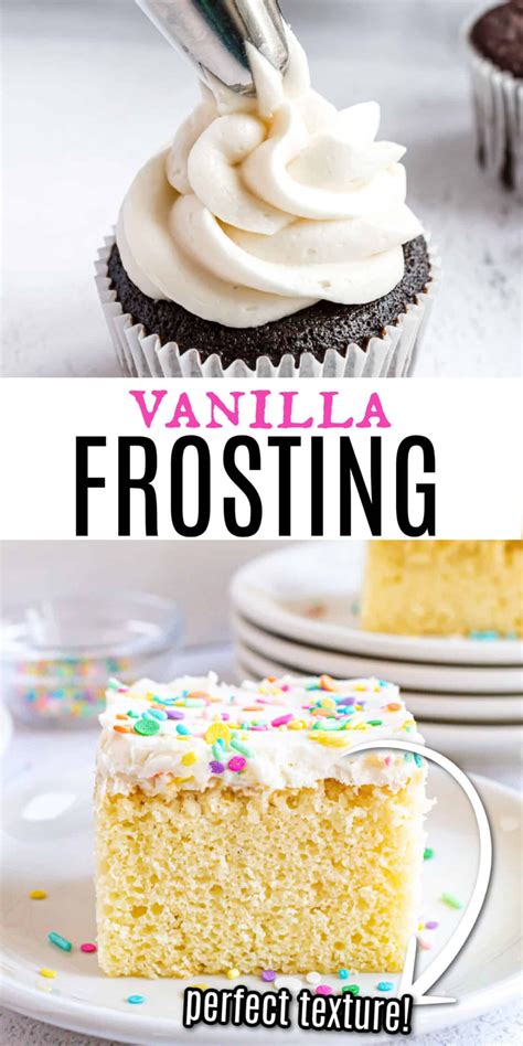 Homemade Vanilla Frosting Artofit