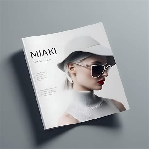 Magazyn Okladka Mockup Darmowe Wektory I PSD Do Pobrania