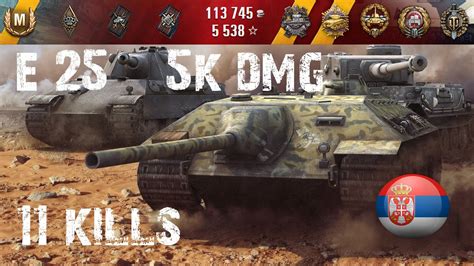 World Of Tanks SRB E25 Ace Tanker 5k Dmg Pool S Pascucci S Tank