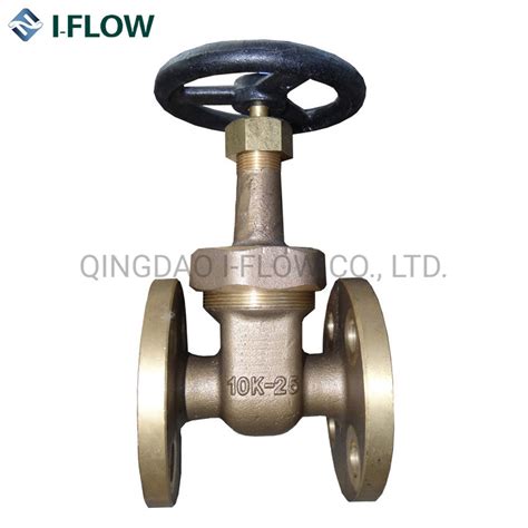 Factory Jis Marine Valve F Bronze Rising Stem Gate Valve China