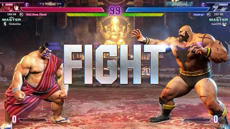 Street Fighter 6 Kimchi E Honda Vs Itazan Zangief Online Match