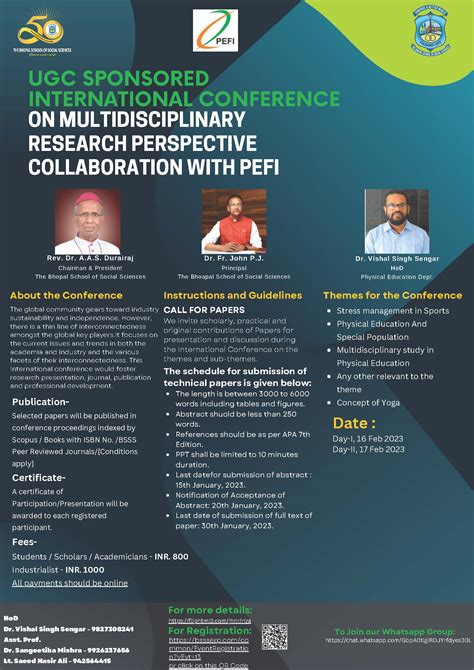 International Conference On Multidisciplinary Research Perspective Pefi