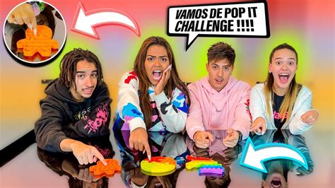 Pop It Challenge Valendo Fidget Toys Youtube