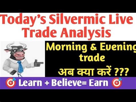 Silvermic Live Trade Analysis Us News Commodity For Beginner Gold Mcx