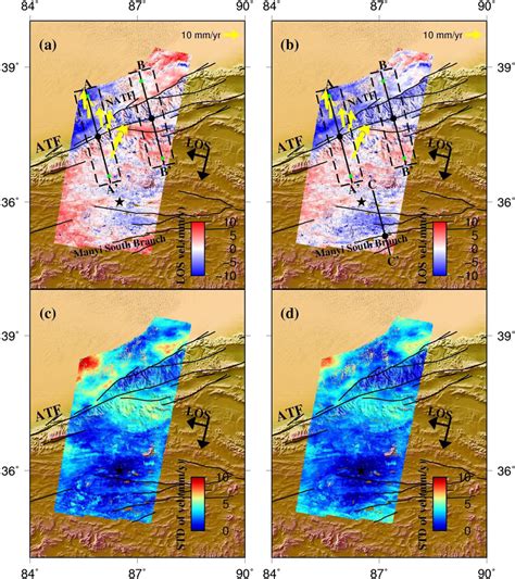 LOS Annual Velocity Maps Derived From The Single Master Interferograms