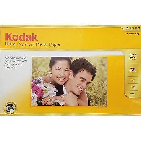 Kodak Ultra Premium Photo Paper High Gloss 20 Sheets 11 X 17