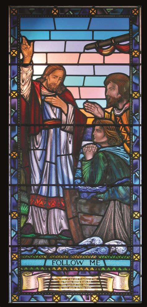 The Apostles In Stained Glass