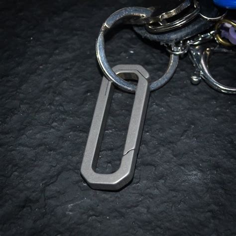 Titanium EDC Carabiner Convenient Keychain-Edcgearzone.com