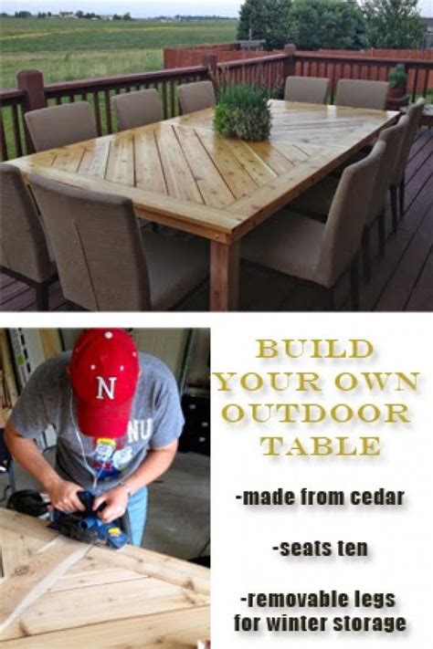 Diy Outdoor Furniture 39 Easy Projects You Can Do Right Now