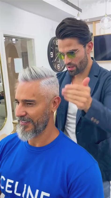 Pin By Phillip Twyford On Mens Hair Styles Grey Hair Men Hair And