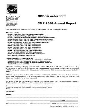 Fillable Online OF CMP Rr 07 Doc Fax Email Print PdfFiller