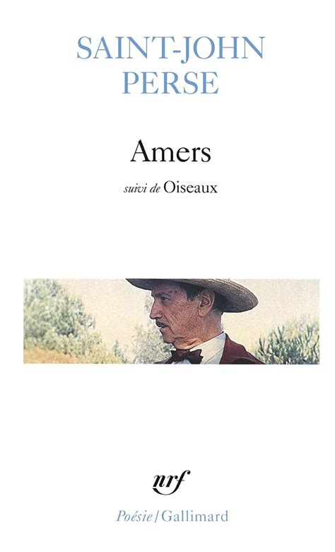 Amazon Fr Amers Oiseaux Po Sie Saint John Perse Livres