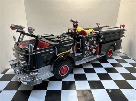 Monster Truck Toy Firetruck Model