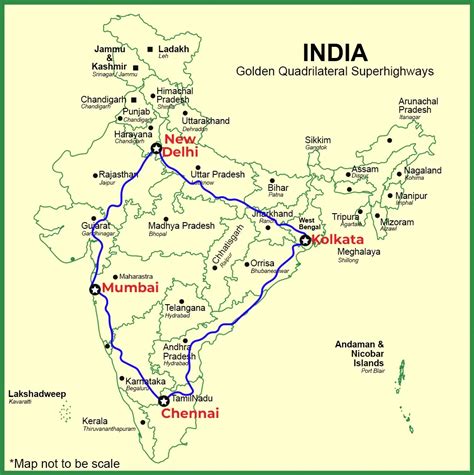 Golden Quadrilateral: India's Road Backbone - TimesProperty