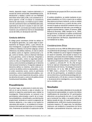 Personalidad Y Conducta Delictiva Salinas Y Salamanca Pdf