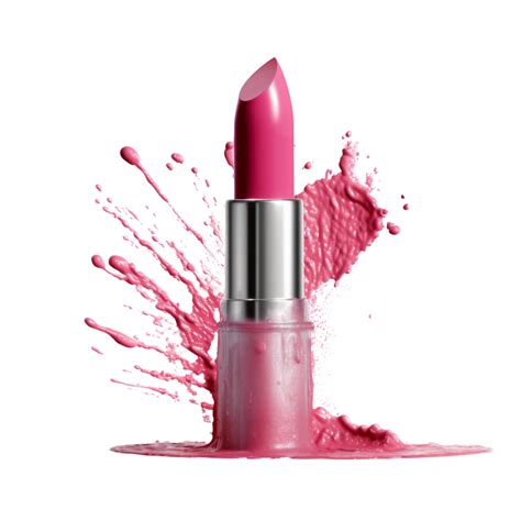 Pink Lipstick Illustration Png