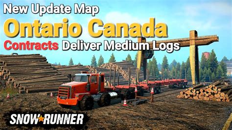 New Update Map Ontario Canada Contracts Deliver Medium Logs In