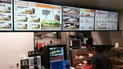 Menu At Burger King Turfhall Road Drive Thru Halaal Restaurant Cape