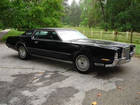 1972 Lincoln Continental Mark 4 Black On Black Lincoln Motor Company