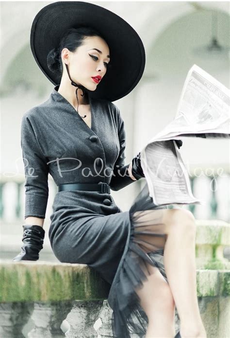 Le palais vintage slim pinup retro fishtail dress Coli Стиль ретро