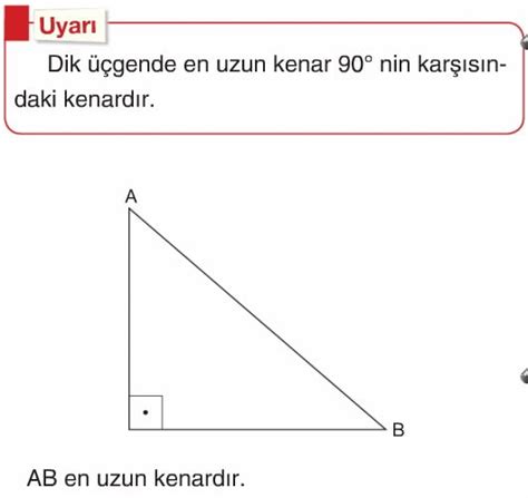 Üçgenler konu anlatımı 8 sınıf çözümlü sorular Lgs Matematik Ders Notu