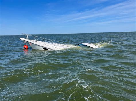 Dvids Images Coast Guard Rescues Boaters From Vessel Taking On