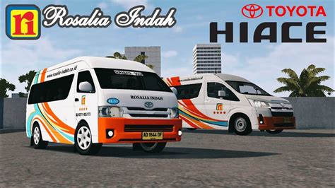 Share Mod Bussid Toyota Hiace Commuter Toyota Hiace Premio Dengan