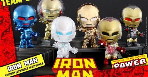 Iron Man The Origins Collection Cosbaby Figure Come To Hot Toys