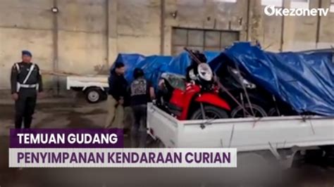 Viral Ratusan Kendaraan Curian Ditemukan Di Gudang Milik Tni Okezone