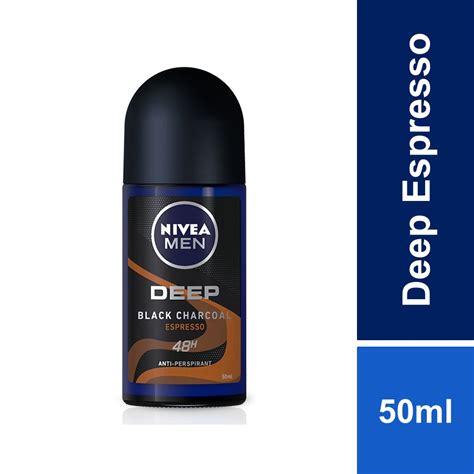 Nivea Men Deodorant Deep Espresso Roll On Ml Shopee Malaysia