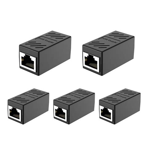 Rj45 Coupler Network Coupler Ethernet Connectors Hielded In Line