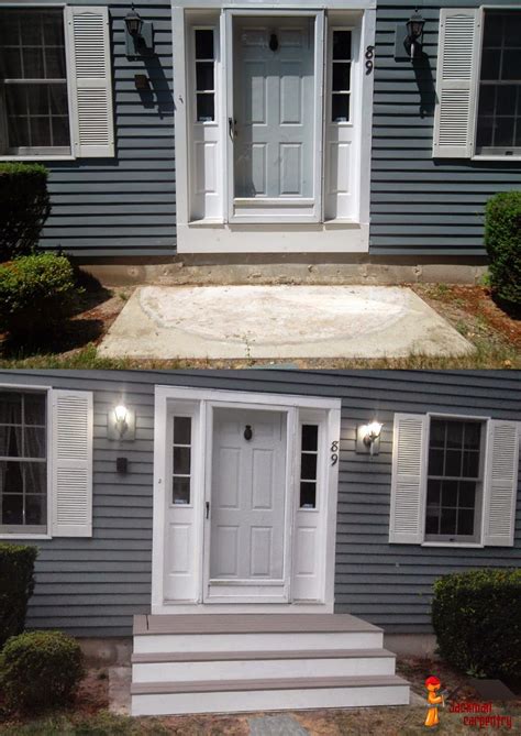 Front Door Steps Ideas Examples And Forms