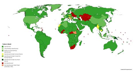 Yakko's World Map Lyrics - Draw-garden